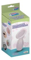 Coletor De Leite Materno Silicone 100ml Bomba Manual Extratora Ventosa Flexível Anti Alérgico
