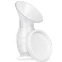 Coletor de Leite Materno Silicone 100ml Bombinha Extratora Amamentação Adoleta Bebê
