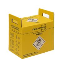 Coletor de material perfurocortante Ecologic 1,5L (DB) - Descarbox Coletor de material perfurocortante Ecologic 1,5L (DB) - Descarbox