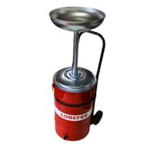 Coletor De Oleo 50 Litros Com Rodas e Torneira Lubefer Col2