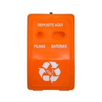 Coletor De Pilhas E Bateria Laranja Coletor De Pilhas E Bateria Laranja