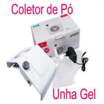 Coletor De Pó Aspirador Sugador Unha Gel Fibra Profissional