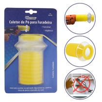 Coletor de pó poeira resíduos para furadeira manual prático