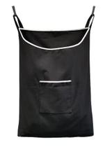 Coletor de roupa GORISEN Door Hanging 65L com ganchos pretos Coletor de roupa GORISEN Door Hanging 65L com ganchos pretos