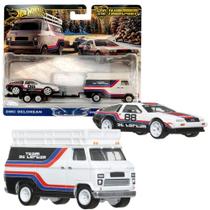 Coletor de transporte automático Toy Hot Wheels Delorean DMC12
