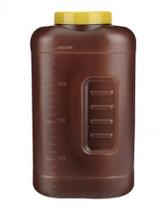 Coletor de Urina 24hrs 2000ml Ambar tampa amarela - CRAL