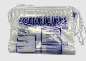 Coletor de Urina Adulto 2000ml Saco Plastico - MAXICOR