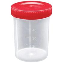 Coletor de Urina/Fezes Cral Estéril 50ml com Tampa - unidade Coletor de Urina/Fezes Cral Estéril 50ml com Tampa - unidade