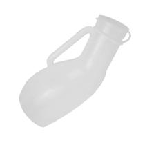 Coletor de Urina Tampa Branca Modelo Papagaio Plástico - Frasco 1 Litro