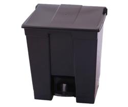Coletor Lixeira De Pedal 30 Lt Bralimpia Preto Coletor Lixeira De Pedal 30 Lt Bralimpia Preto