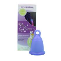 Coletor Menstrual Me Luna SPORT Blue Violet Argola Coletor Menstrual Me Luna SPORT Blue Violet Argola