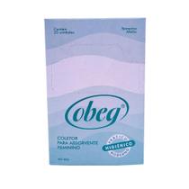 Coletor para Absorvente Feminino 25 Unidades Obeg