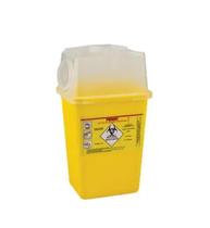 Coletor perfuro cortante 1 litro plástico rígido de alta resistência