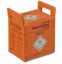 Coletor perfuro cortante laranja quimico 07lt descarbox Coletor perfuro cortante laranja quimico 07lt descarbox