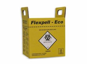 Coletor Perfurocortante 7lt Amarelo Infectante - Eco - Flexpell Coletor Perfurocortante 7lt Amarelo Infectante - Eco - Flexpell