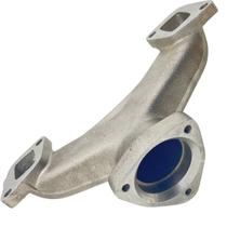 Coletor tubagem escape escapamento gm d10 d20 d40 perkins à diesel aspirado maçarico 1979 a 1992 (triangular)