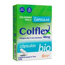 Colflex Bio Colágeno Tipo II 40mg 30 Cápsulas - Mantecorp