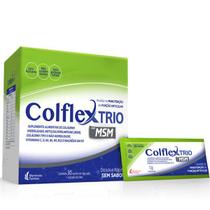 Colflex Trio com MSM Colágeno Hidrolisado em Pó 30 sachês 12g