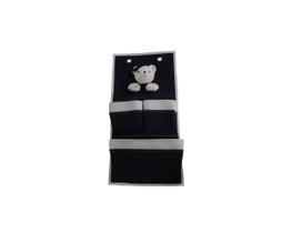 Colgador de Pared Infantil para Almacenaje con Oso Artesanal de Estilo Moderno Antiguo - Old Modern Handicrafts