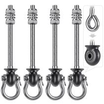 Colgadores para Columpios Dolibest de Acero Inoxidable 304 de Alta Resistencia, Paquete de 4 Colgadores para Columpios Dolibest de Acero Inoxidable 304 de Alta Resistencia, Paquete de 4