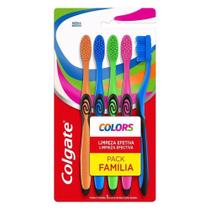 Colgate Colors Escova Dental 5 Unidades