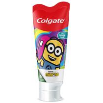 Colgate Creme Dental Infantil Smiles Minions 100g Gel Bubble Fruit Proteção Contra Cáries Escovação Mais Diver