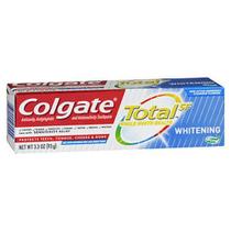 Colgate Total SF Whitening Anticavity-Antigingivite e Creme Dental Antissensibilidade Gel 3,3 Oz da Colgate (pacote com 4)