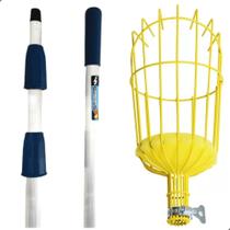 Colhedor de Frutas com Cabo Extensor Aluminio 4,5 Metros