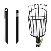Colhedor de Frutas com Cabo Metal Extensor 3 Metros