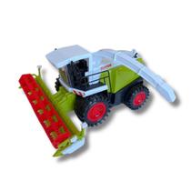Colheitadeira de Brinquedo de Fricção Grande 30cm Verde Colheitadeira de Brinquedo de Fricção Grande 30cm Verde