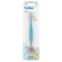 Colher 2 Em 1 Raspar Frutas E Alimentar Azul 15345 - Buba Colher 2 Em 1 Raspar Frutas E Alimentar Azul 15345 - Buba