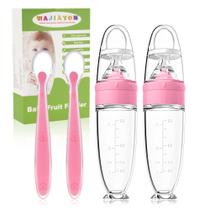 Colher Alimentadora de Silicone para Bebês WAJIAYON 90ml Kit com 4 Unidades Colher Alimentadora de Silicone para Bebês WAJIAYON 90ml Kit com 4 Unidades