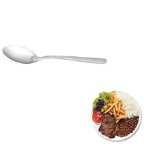 Colher Arroz Servir Alimentos Cozinhar 23cm Metal Inox