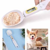 Colher Balança Digital Lcd Dosadora Tempero Alimento Comida Cozinha Nutricionista Alimentaçao Graos Portatil