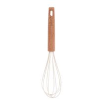 Colher Batedora De Silicone Com Cabo De Madeira Spicy Bege