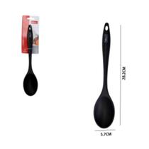 Colher Cabo Longo de Silicone - Preta Colher Cabo Longo de Silicone - Preta