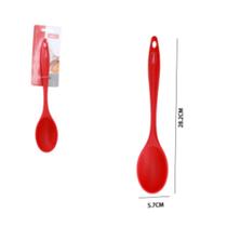 Colher Cabo Longo de Silicone - Vermelha Colher Cabo Longo de Silicone - Vermelha