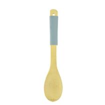 Colher Cabo Silicone Nature Plus Cinza 30Cm Bambu