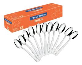 Colher café aço inox buzios- kit com 12