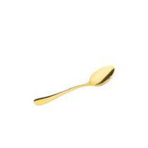 Colher cafe elite cor ouro gourmet mix