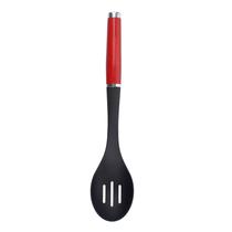 Colher Clássica Perfurada Vermelha Kitchenaid Colher Clássica Perfurada Vermelha Kitchenaid