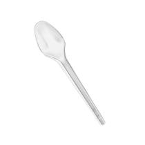 Colher Colherinha Transparente Sobremesa 50U