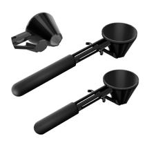 Colher com funil, pacote com 2 garrafas de água CAFEMASY