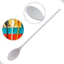 Colher cozinha nylon 41cm cabo resistente jolly
