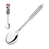 Colher de arroz de inox cabo longo 33cm barato Colher de arroz de inox cabo longo 33cm barato