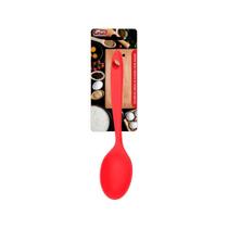 Colher De Arroz De Silicone 27Cm Vermelho