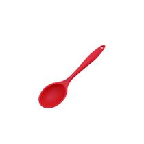 Colher De Arroz De Silicone Vermelho 27X6Cm
