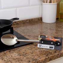 Colher de Arroz em Aço Inox com Cabo de Plástico 37,7 cm