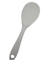 Colher De Arroz Gohan Em Silicone Para Cozinha 22cm Cinza Colher De Arroz Gohan Em Silicone Para Cozinha 22cm Cinza