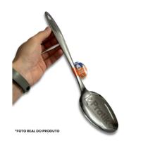 Colher de Arroz Grande Servir Metal Maciço 32,5 cm GP6
